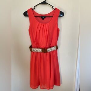 IZ Byer dress color: coral pink